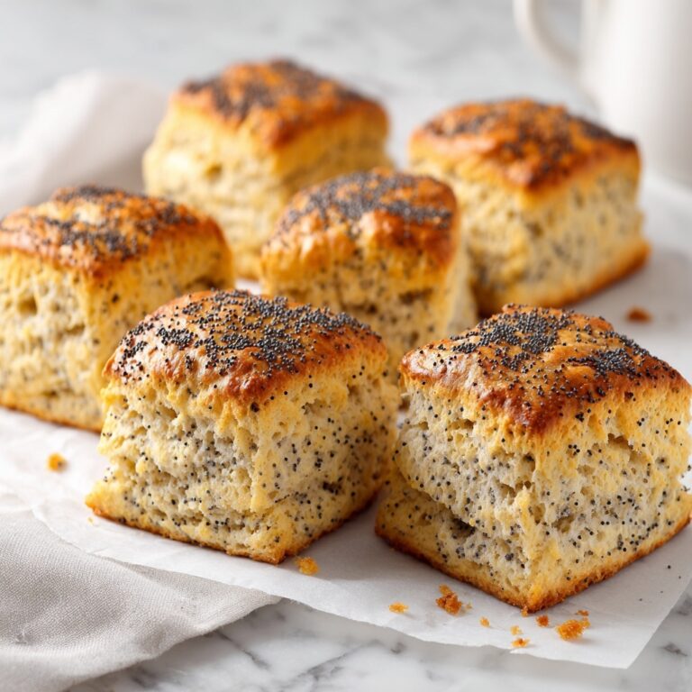 Lemon Poppy Seed Biscuits Recipe