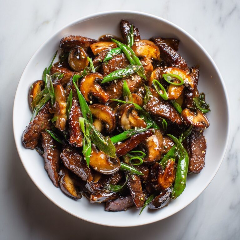 Beef Mushroom Stir Fry Recipe