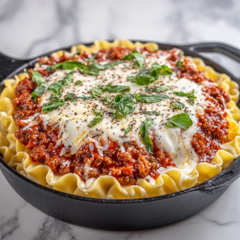 Easy One-Pan Skillet Lasagna Recipe