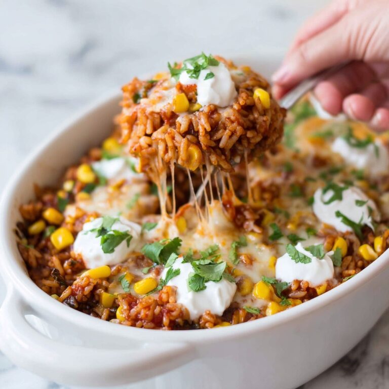 Chicken Enchilada Rice Casserole Recipe