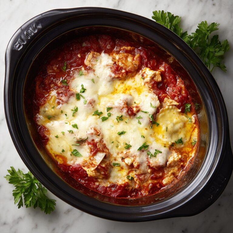 Crock Pot Cheesy Ravioli Recipe