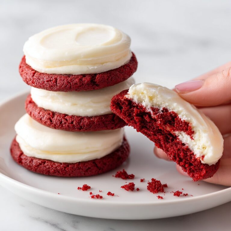 Red Velvet Cookies with Cream Cheese Frosting Recipe