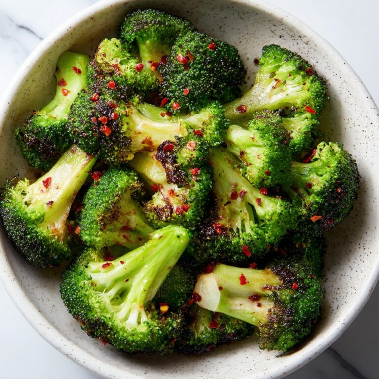 Spicy Roasted Broccoli Recipe