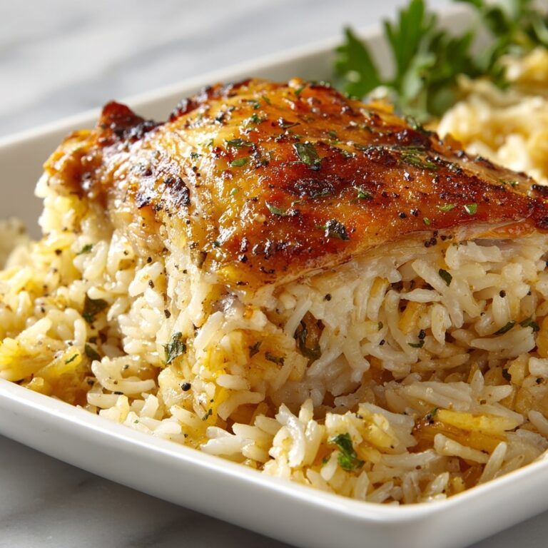 Oven-Baked Chicken and Rice Recipe