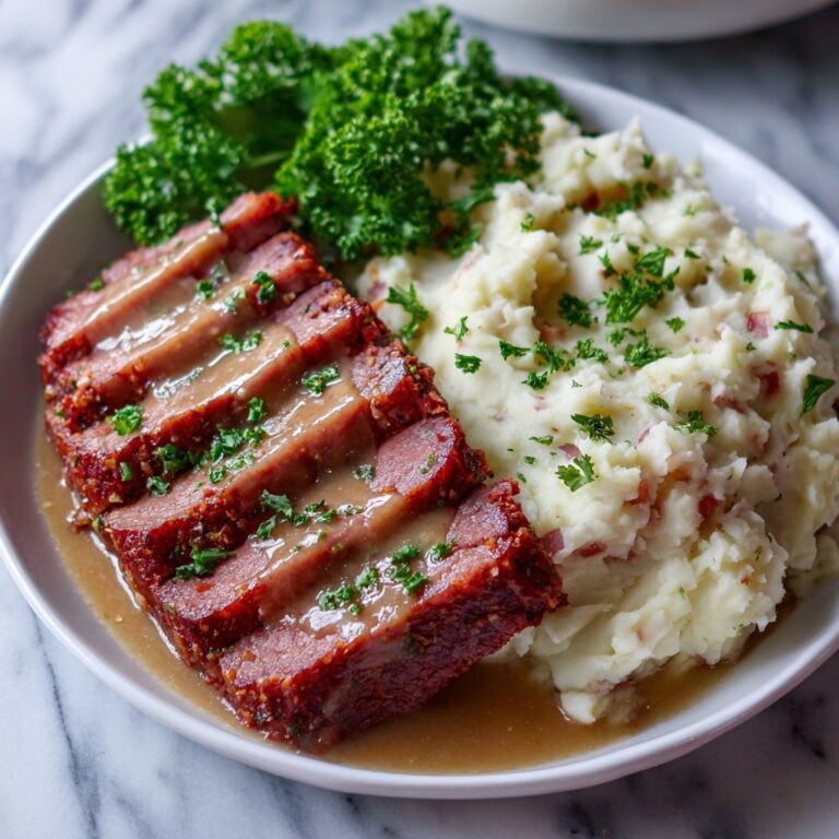 Glazed Corned Beef with Apricot and Soy Sauce Recipe
