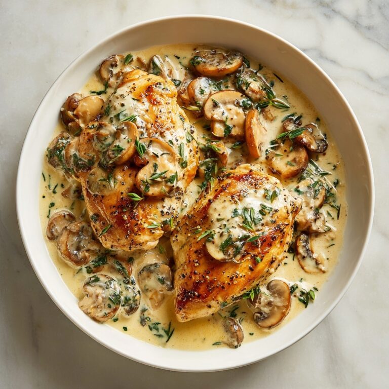 Creamy Mushroom Chicken: A Quick, Comforting Family Dinner Recipe
