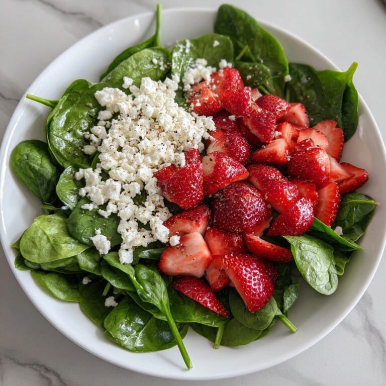 Sweet Strawberry Spinach Salad with Poppy Seed Dressing Recipe