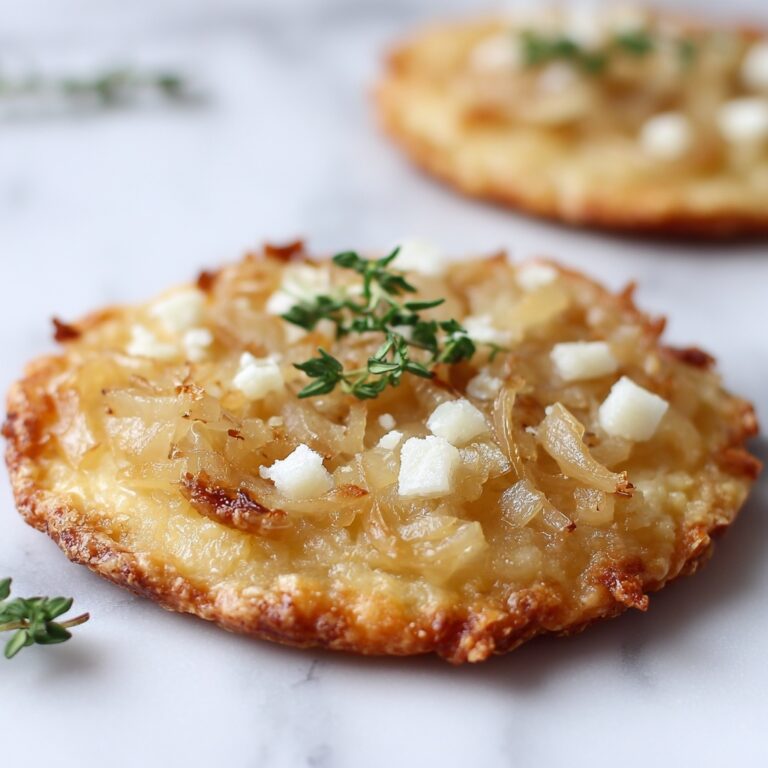 Gourmet Onion and Goat Cheese Tartlets Recipe