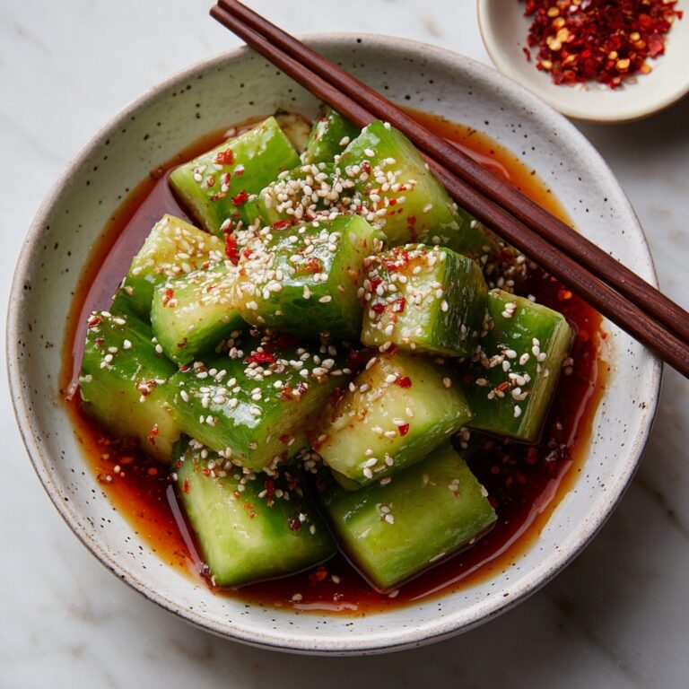 Zesty Garlicky & Spicy Sichuan Cucumber Salad to Wow Your Tastebuds Recipe