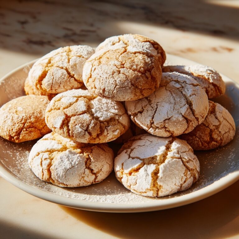 Cake Mix Crinkle Cookies Recipe