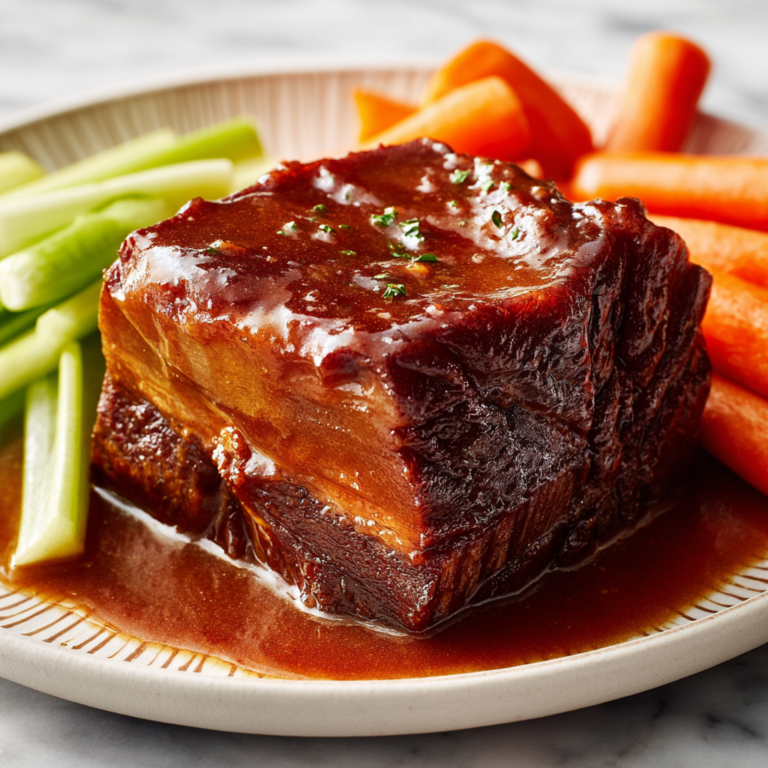 Slow Cooker Balsamic Pot Roast Recipe