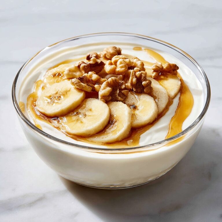 Healthy Banana Pudding with Greek Yogurt Recipe