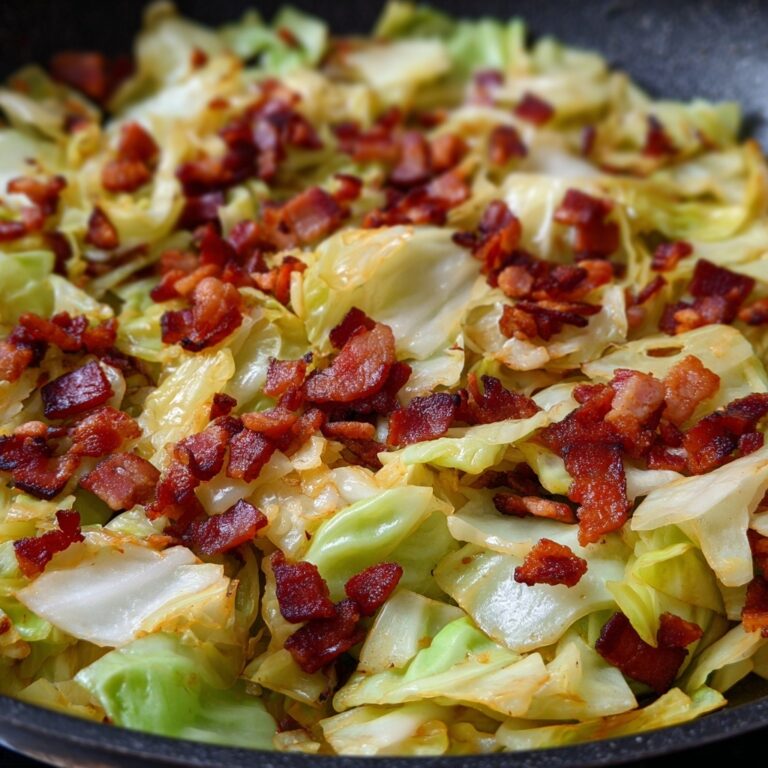 Fried Cabbage with Bacon Recipe
