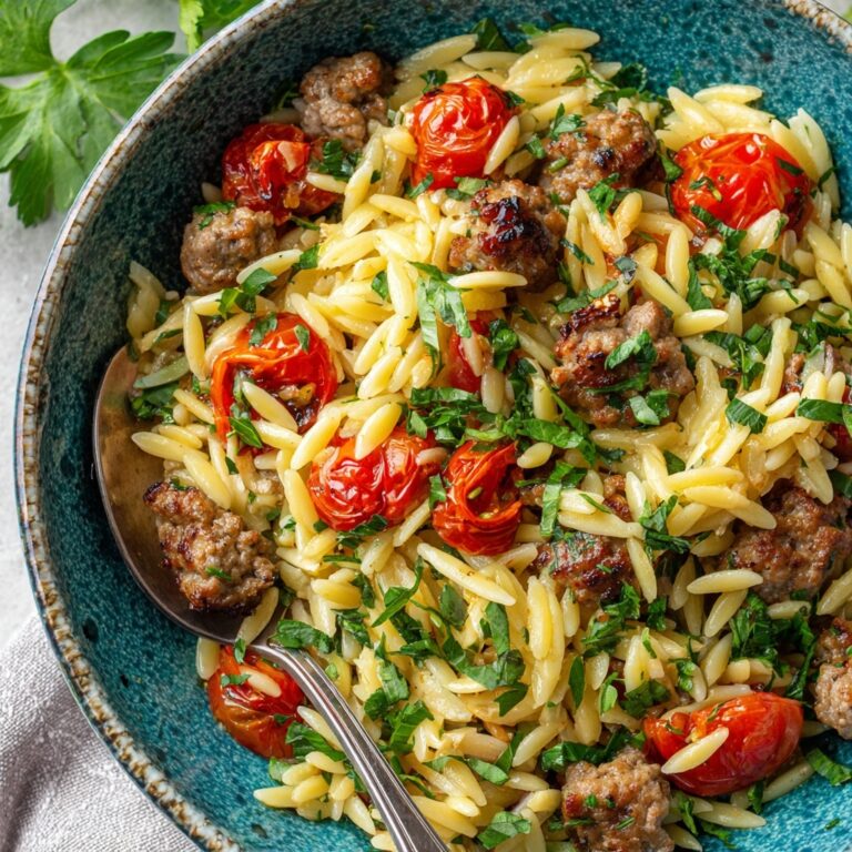 Ground Beef Orzo: A Delicious and Easy One-Pan Recipe