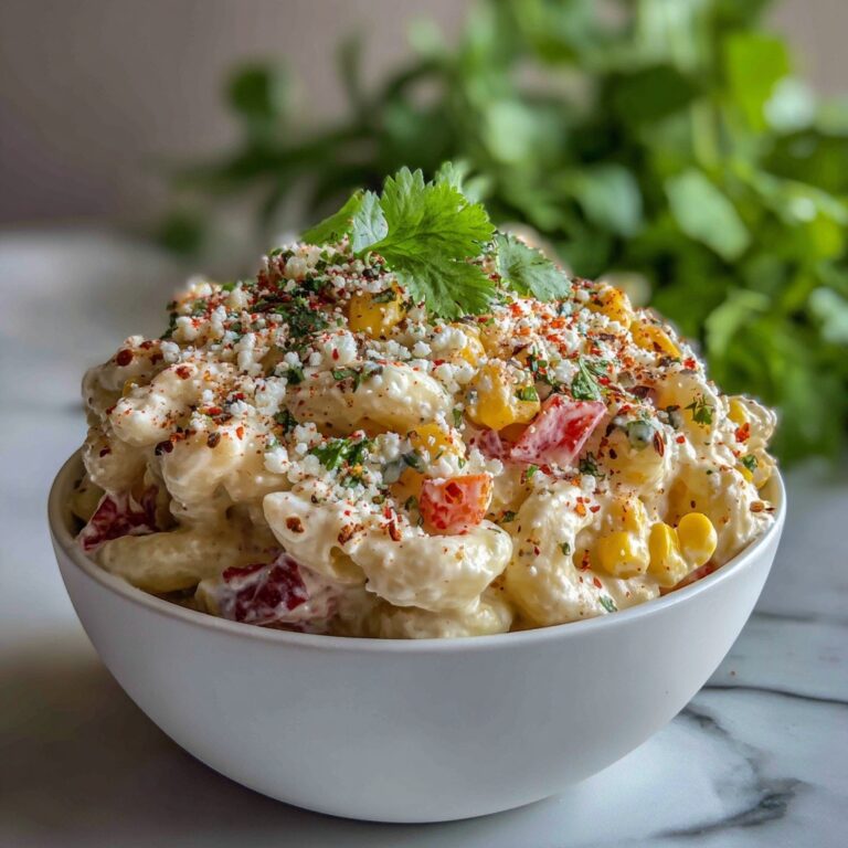 Elote Pasta Salad: A Vibrant Twist on a Classic Street Food Favorite Recipe