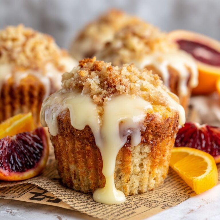 Vegan Orange Muffins With Fresh Orange Glaze Recipe