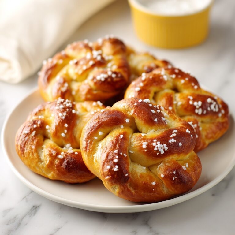 Easy Homemade Soft Pretzels Recipe