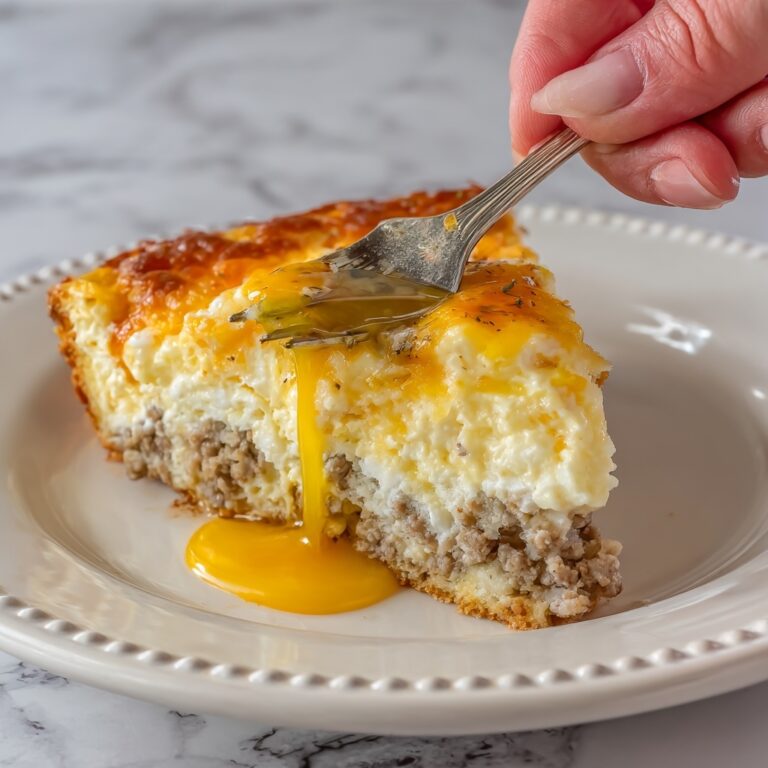 Cheesy Sausage & Egg Breakfast Casserole Recipe
