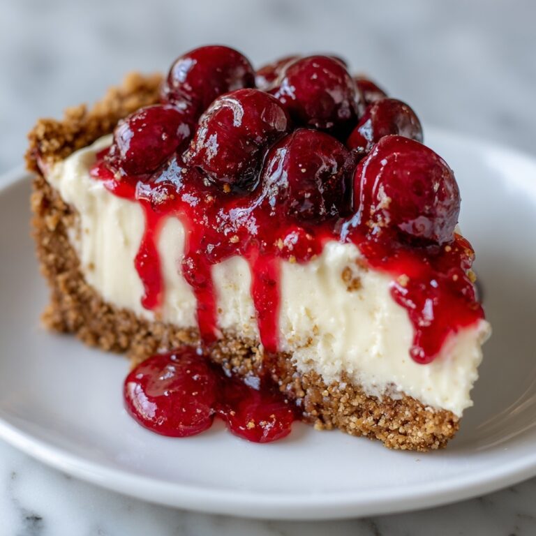 No Bake Cherry Cheesecake Recipe
