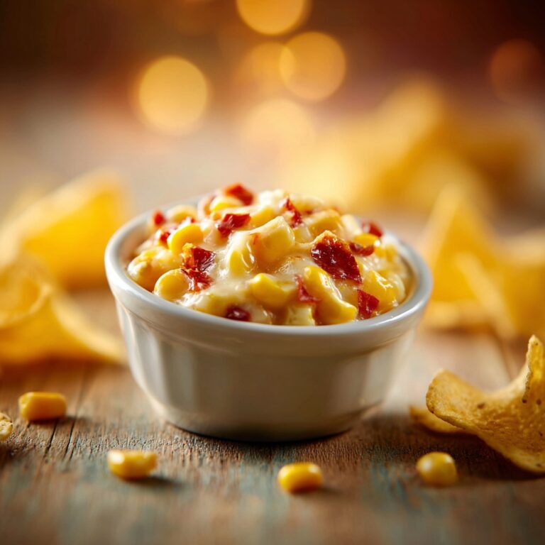 Cheesy Corn & Pepper Dip Recipe