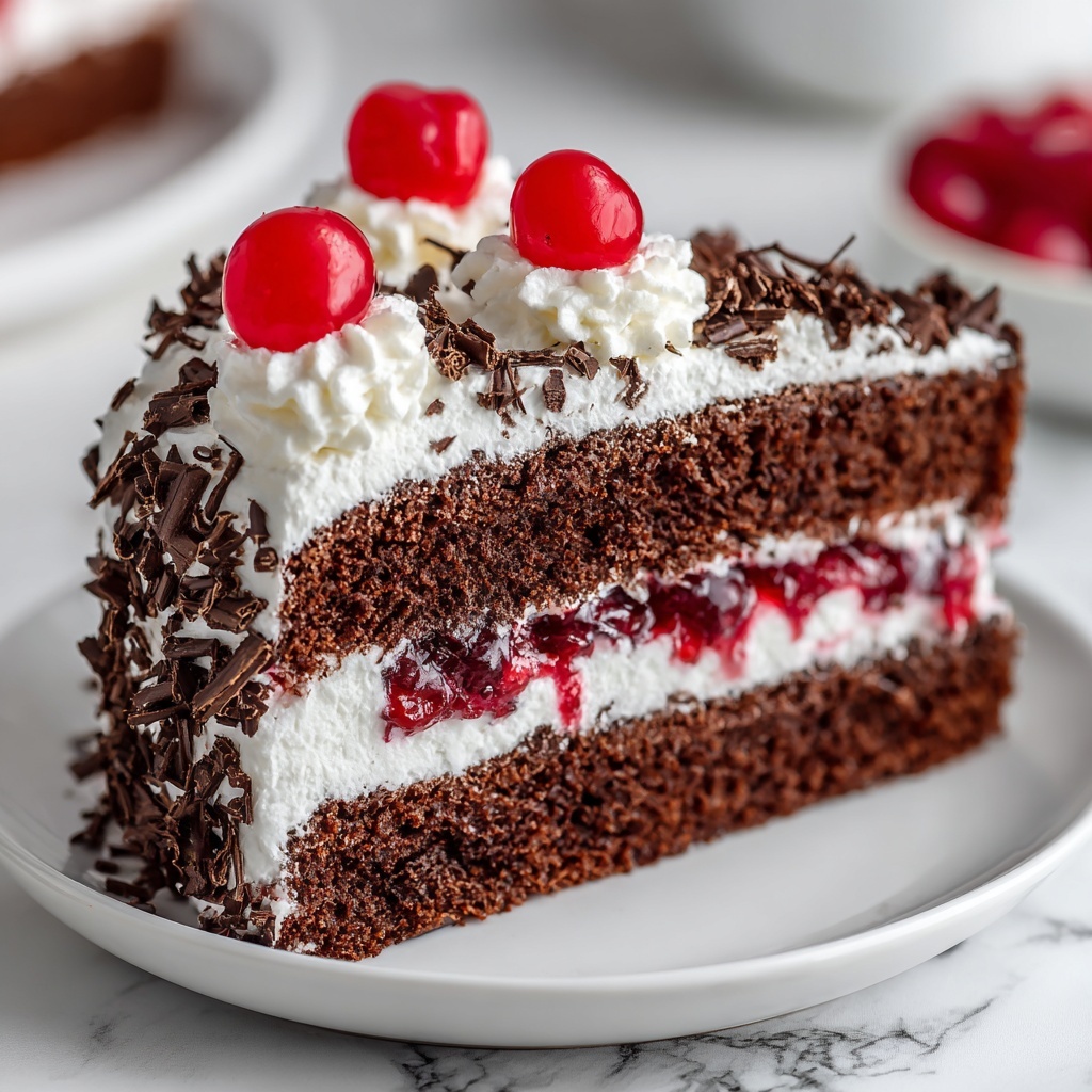 Christmas Black Forest Cake Recipe - Recipe Image