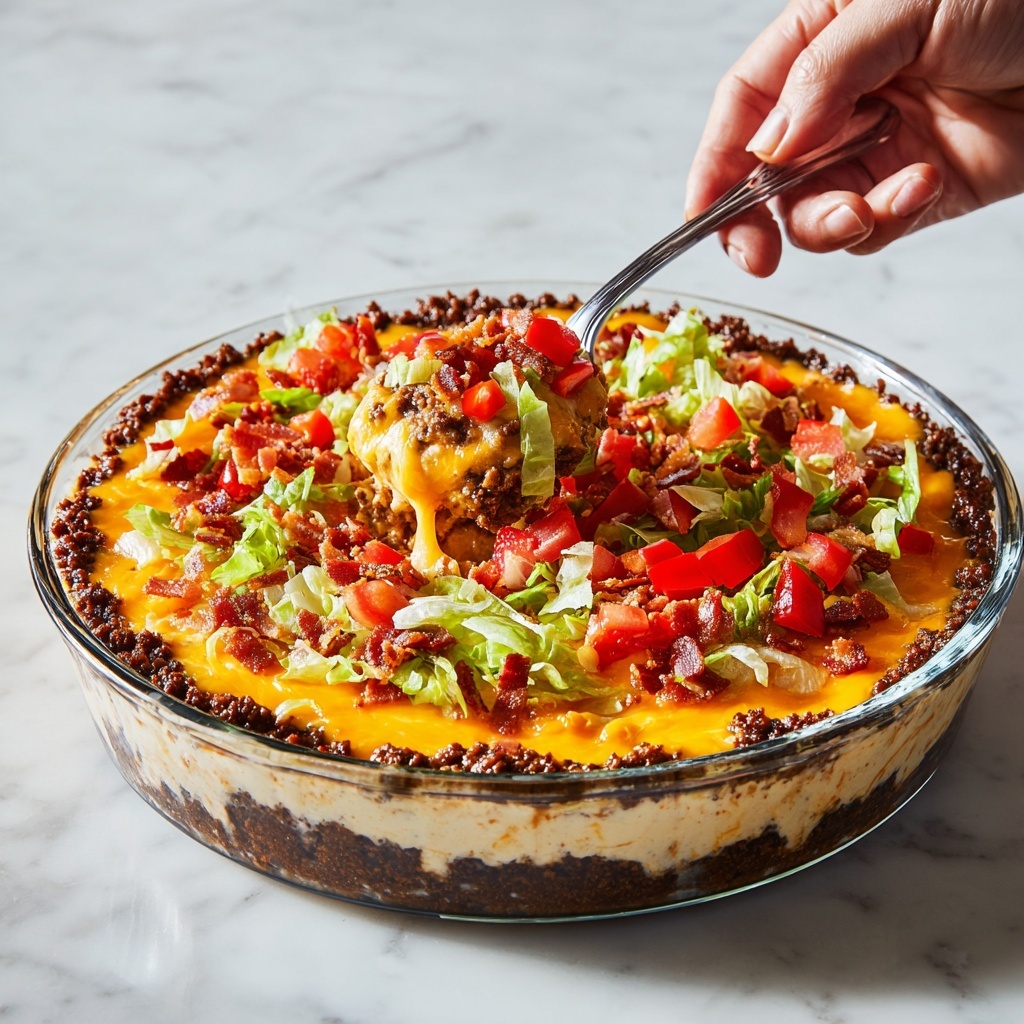Cheeseburger Pie Recipe - Recipe Image