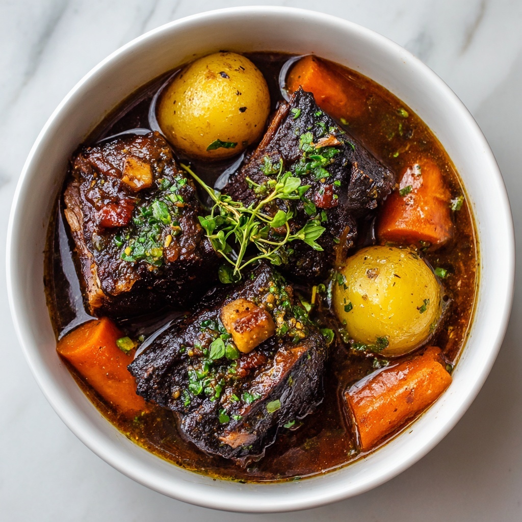 Oxtail Bourguignon Recipe - Recipe Image