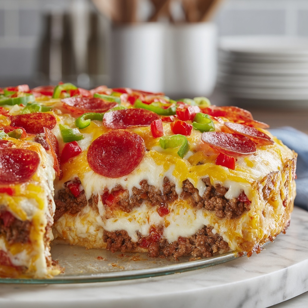 Crock Pot Low Carb Pizza Casserole: 7 Reasons to Try This Recipe - Recipe Image