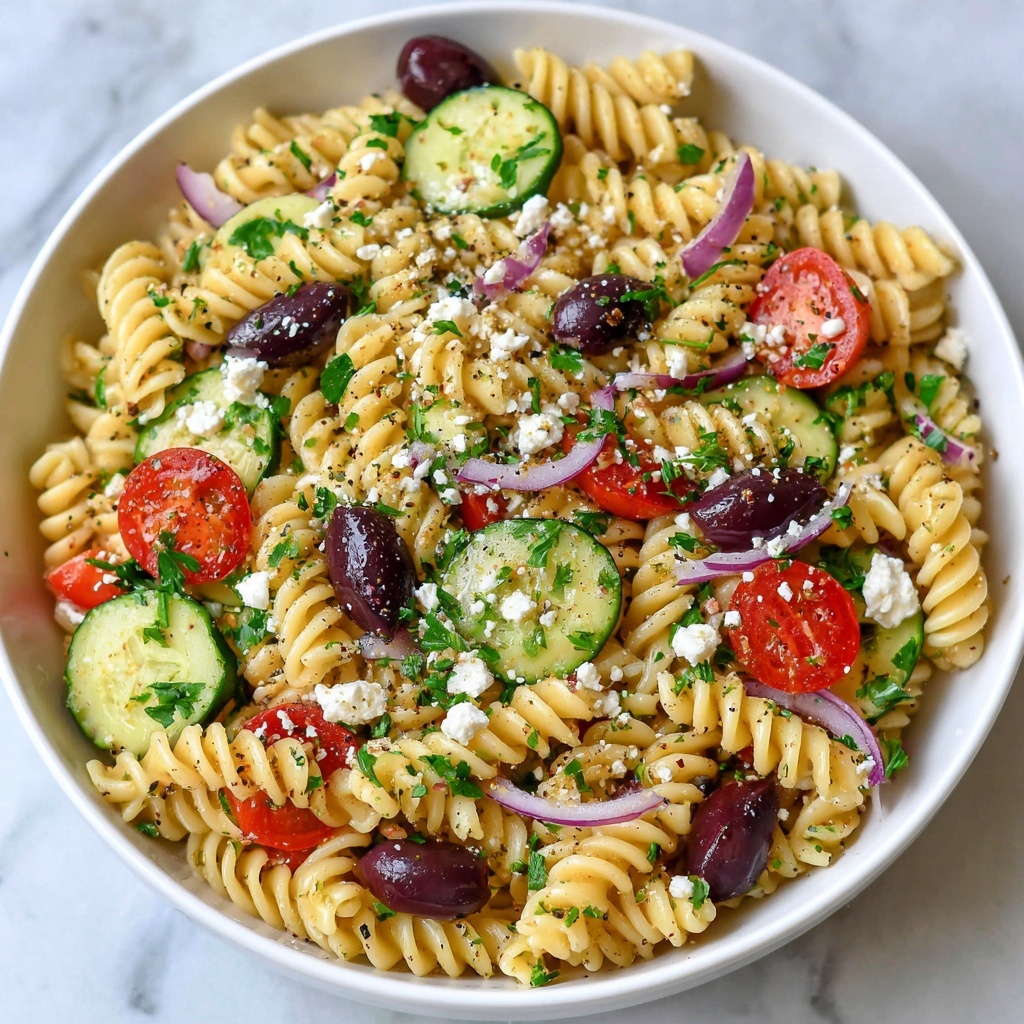 Mediterranean Pasta Salad Recipe - Recipe Image