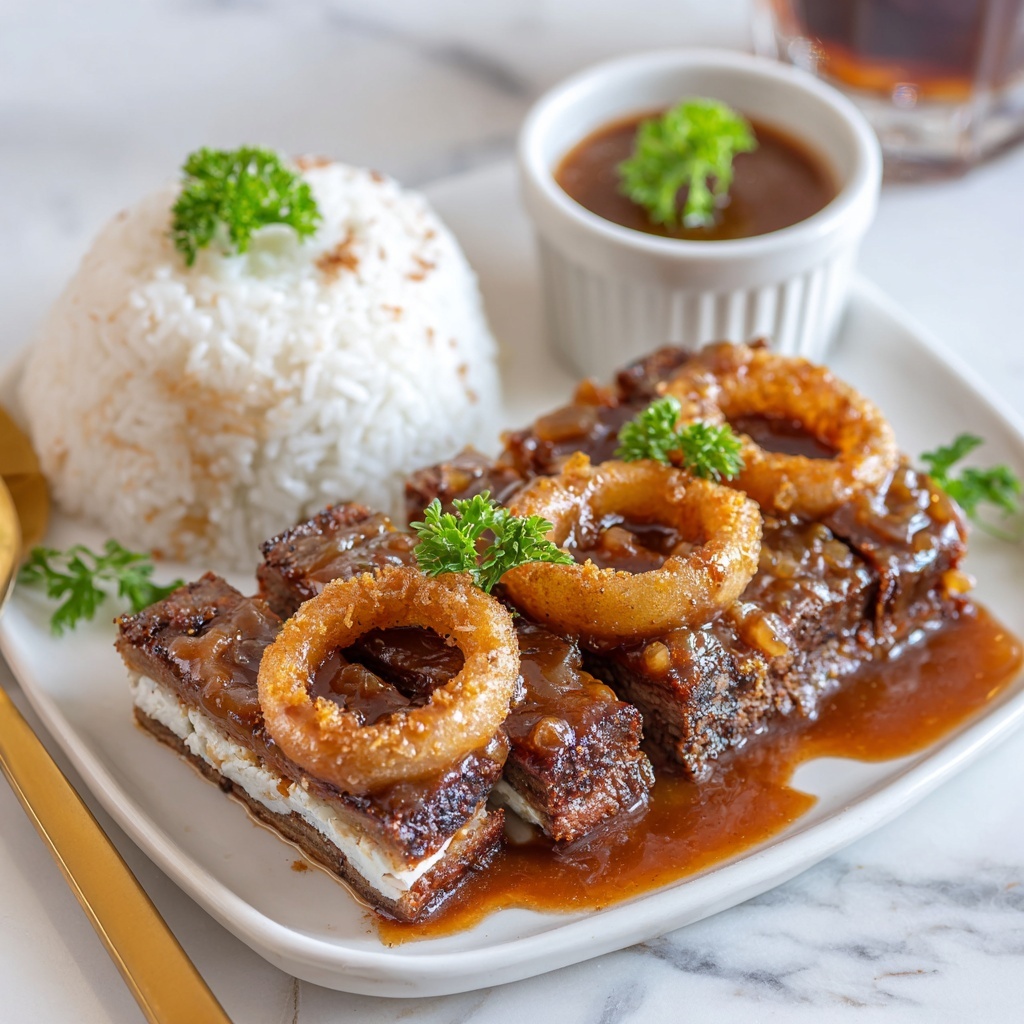 Savory Bistec Encebollado: A Flavorful Twist on Tradition Recipe - Recipe Image