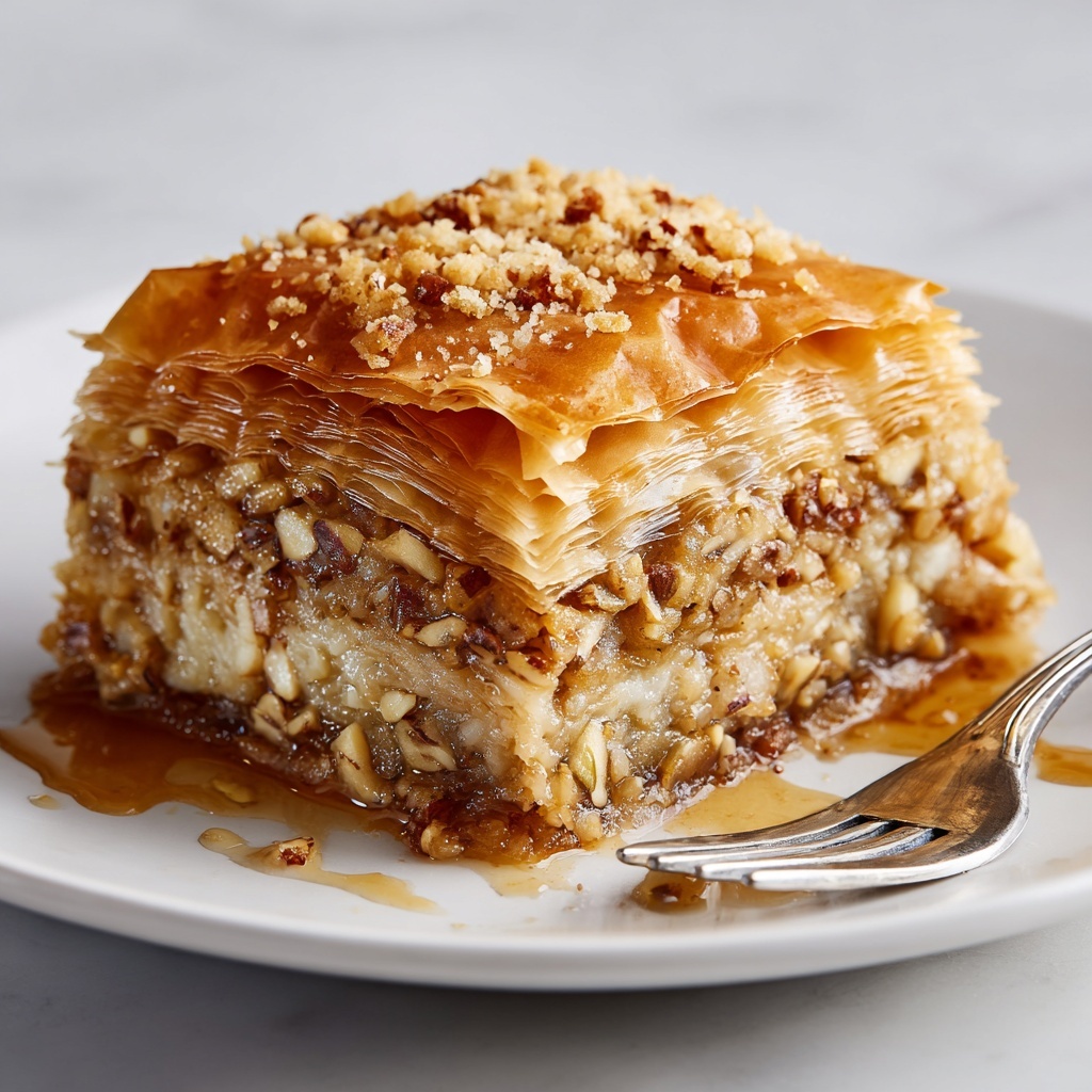 Homemade Baklava Recipe - Recipe Image