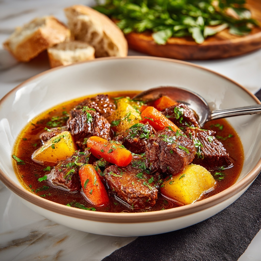 Slow Cooker Beef Stew Recipe - Recipe Image