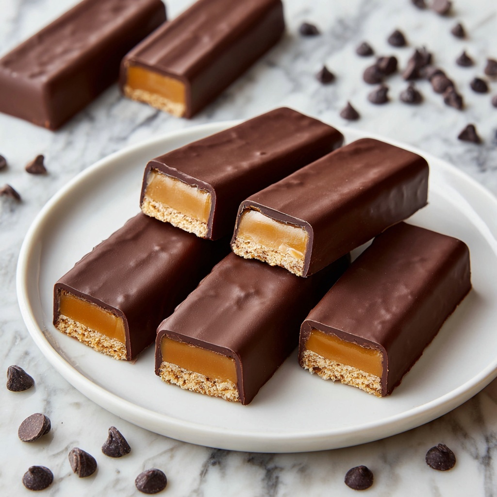 Healthy Twix Bars: Guilt-Free Indulgence Recipe - Recipe Image