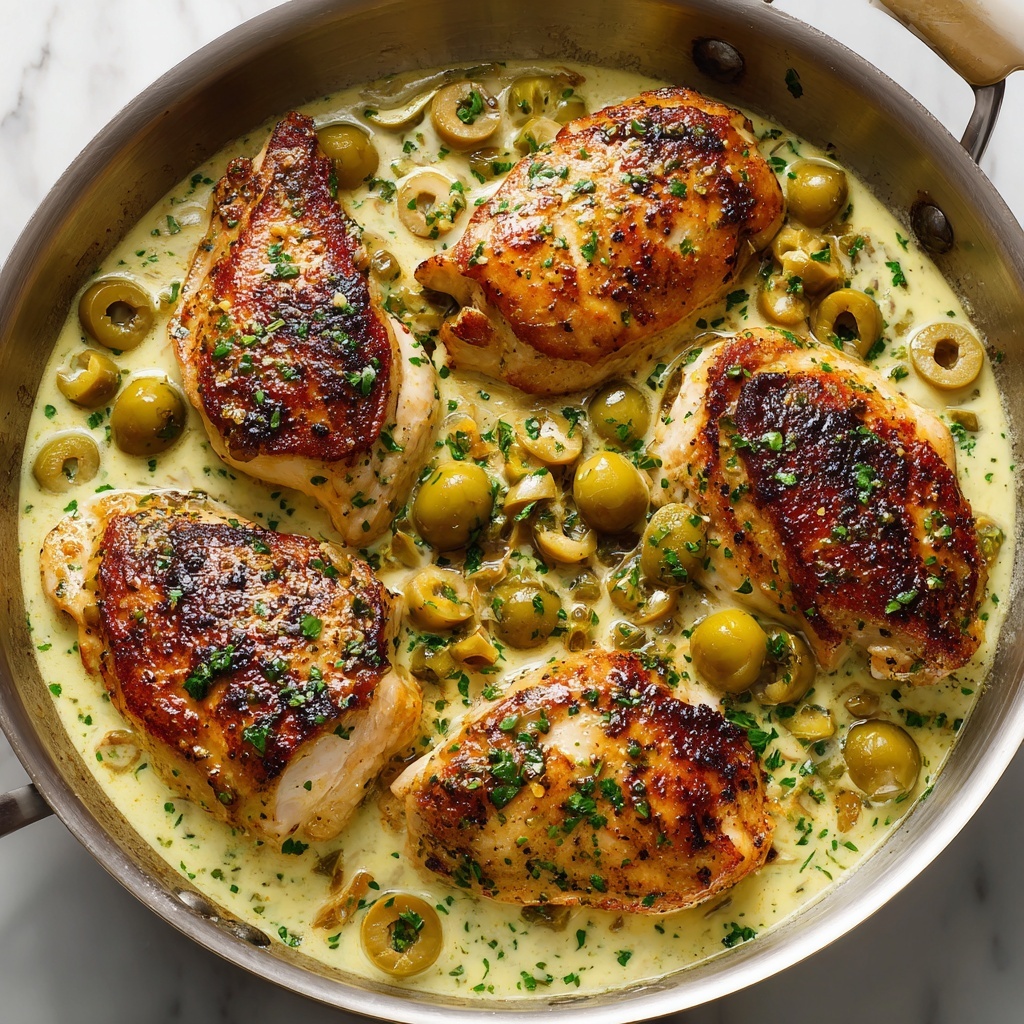 Creamy Pepperoncini Chicken Skillet Recipe - Recipe Image