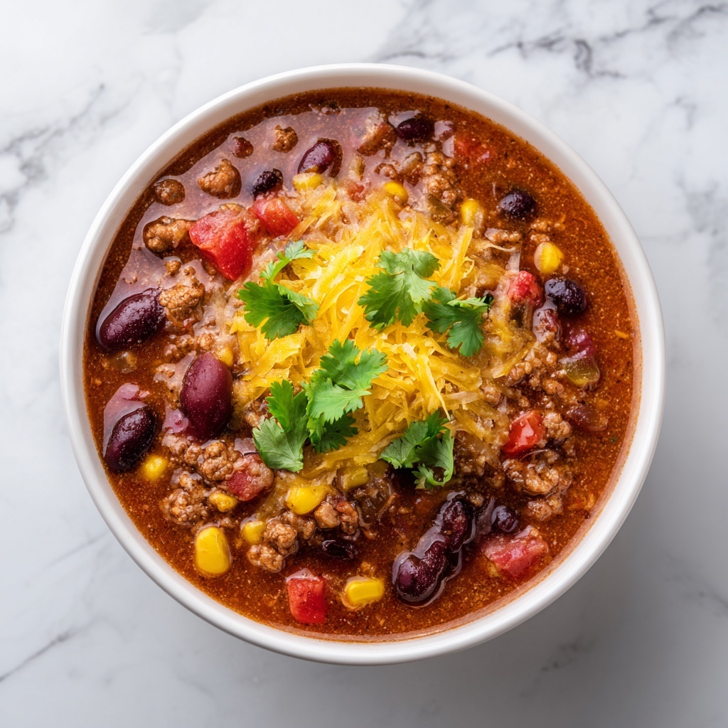 Best Slow Cooker Taco Soup Recipe - Recipe Image