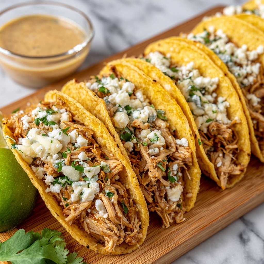 Oven Baked Honey Lime Chicken Tacos Recipe - Recipe Image