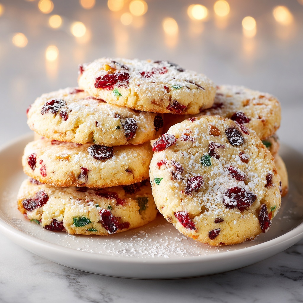 Easy Christmas Fruitcake Cookies Recipe - Recipe Image