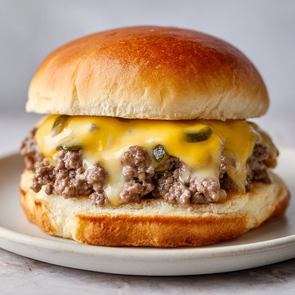 Cheesesteak-Inspired Sloppy Joes Recipe - Recipe Image