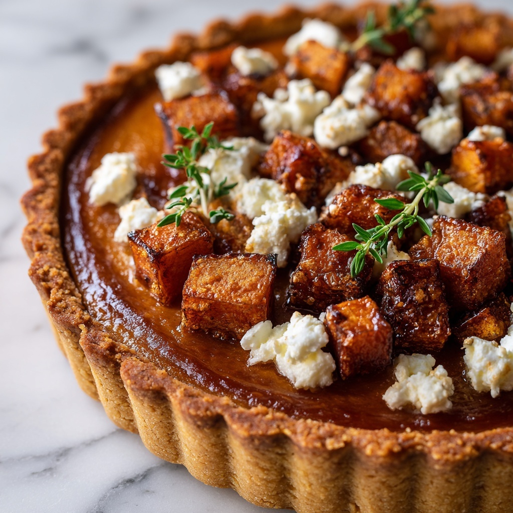 Savory Butternut Squash Pie Recipe - Recipe Image