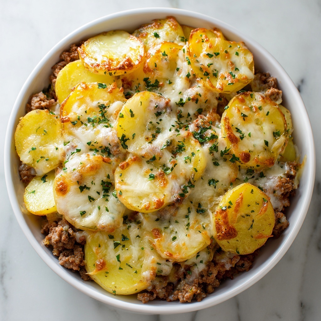 Cozy Hobo Casserole: Easy Comfort Food for Busy Nights Recipe - Recipe Image