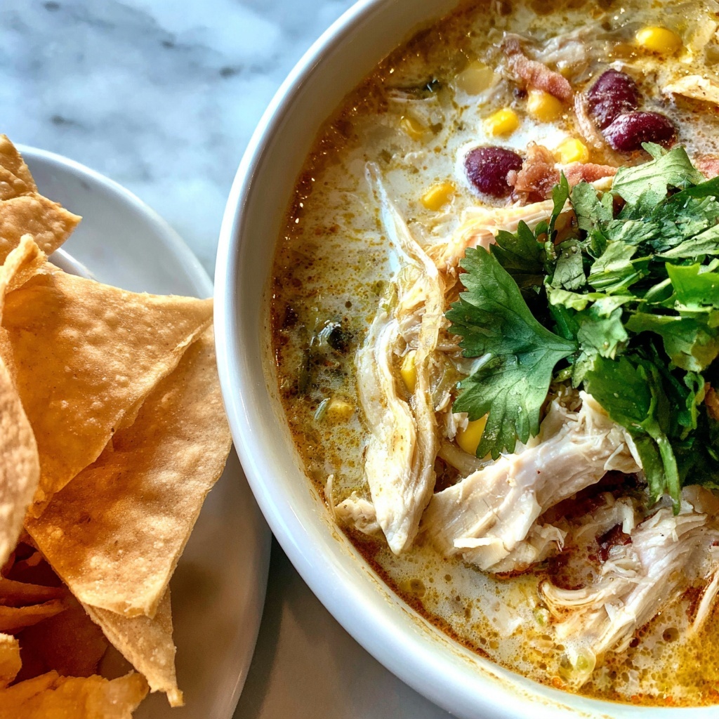 One-Pot White Chicken Chili Recipe - Recipe Image