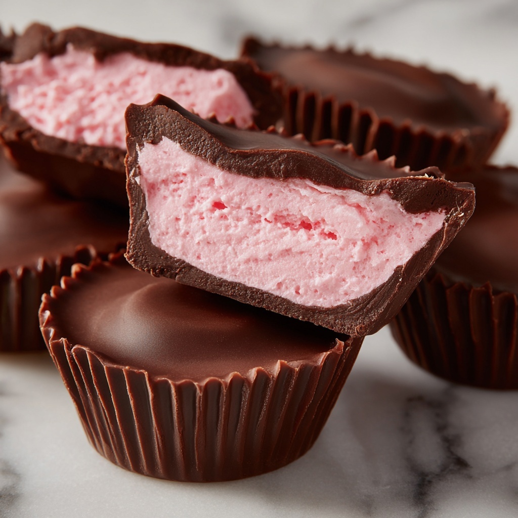 Strawberry Cream Chocolates Recipe - Recipe Image
