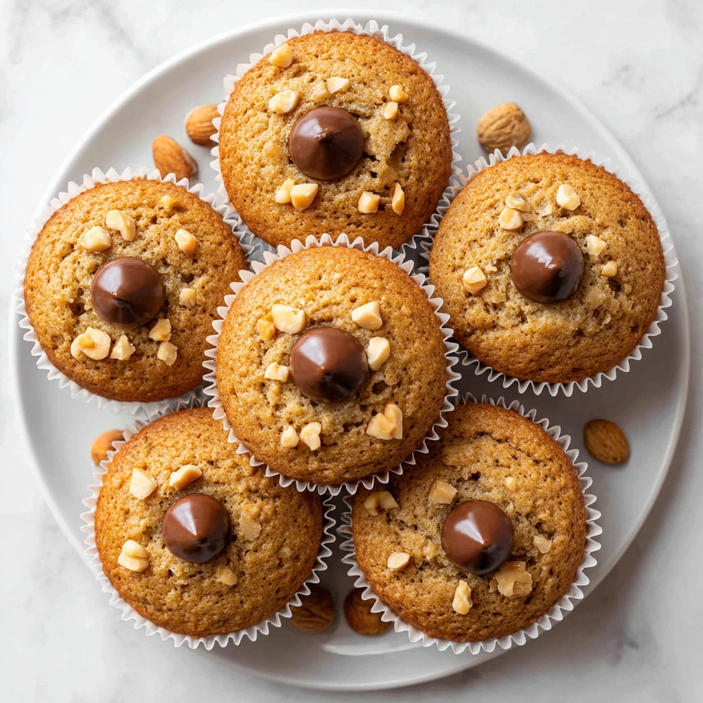 Delicious Fluffy Flourless Peanut Butter Chickpea Muffins Recipe - Recipe Image
