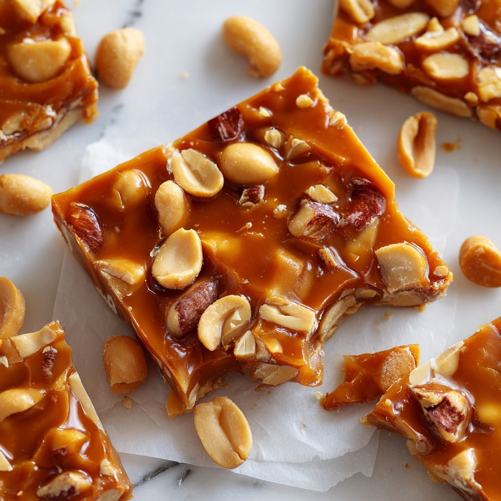 Homemade Peanut Brittle Recipe - Recipe Image