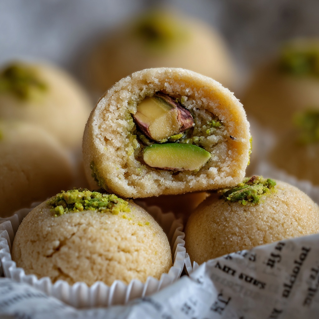 Vegan Pistachio Truffles Recipe - Recipe Image