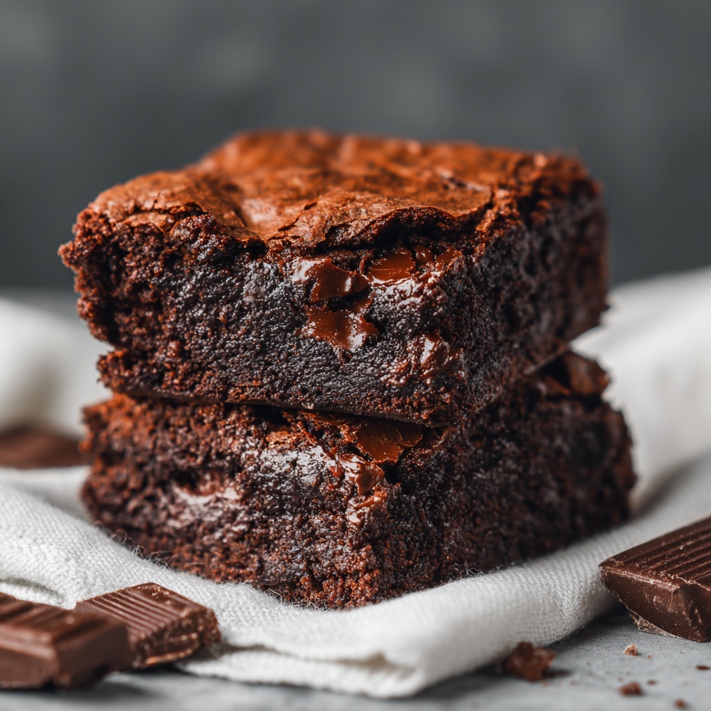 Cocoa Powder Brownies Recipe - Recipe Image