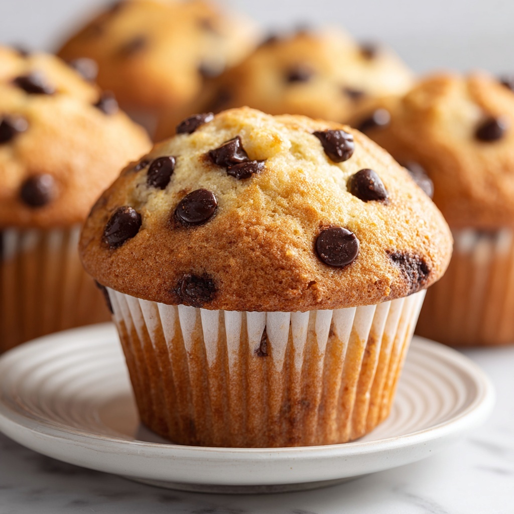 Easy Chocolate Chip Muffins Recipe - Recipe Image