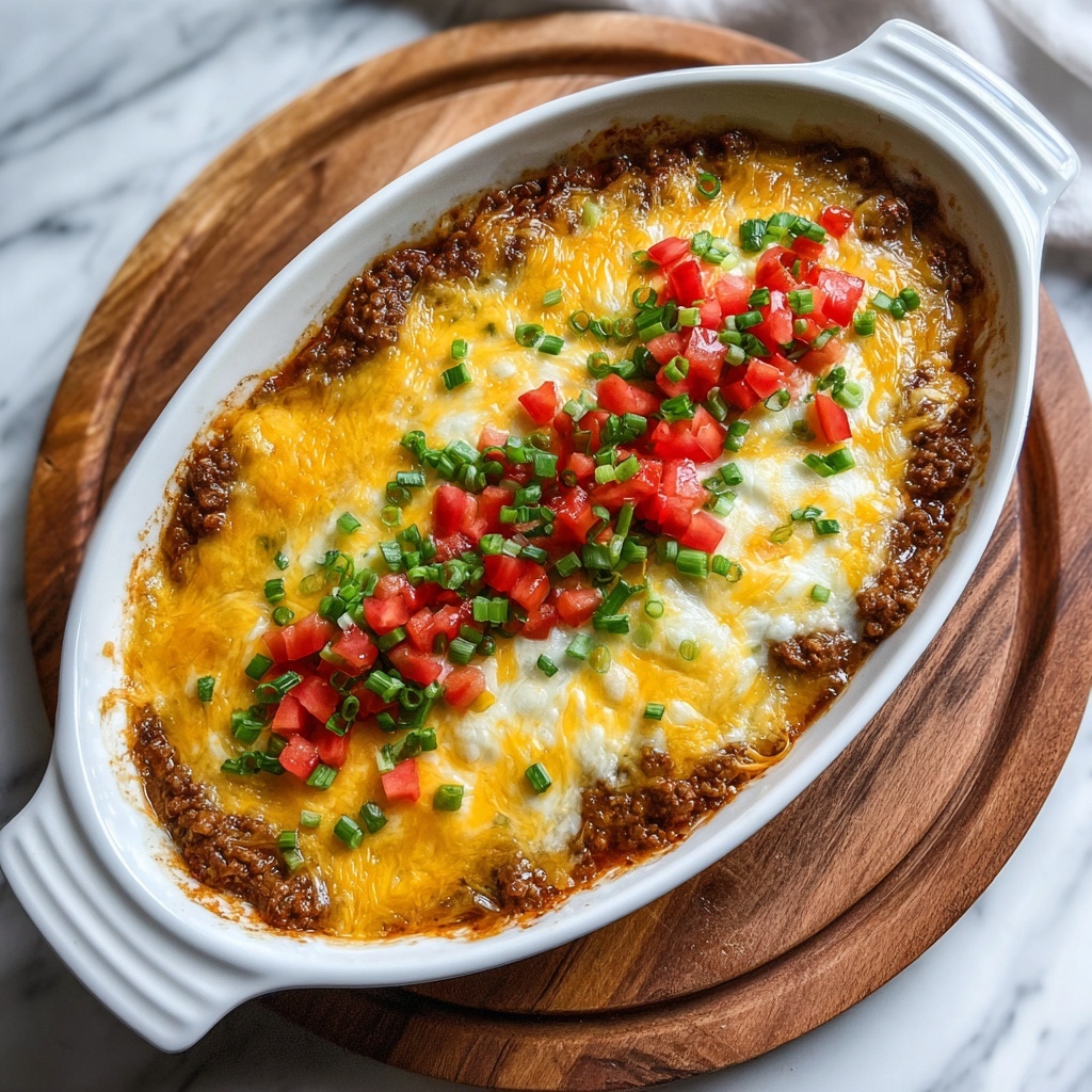 Baked Taco Dip Recipe - Recipe Image