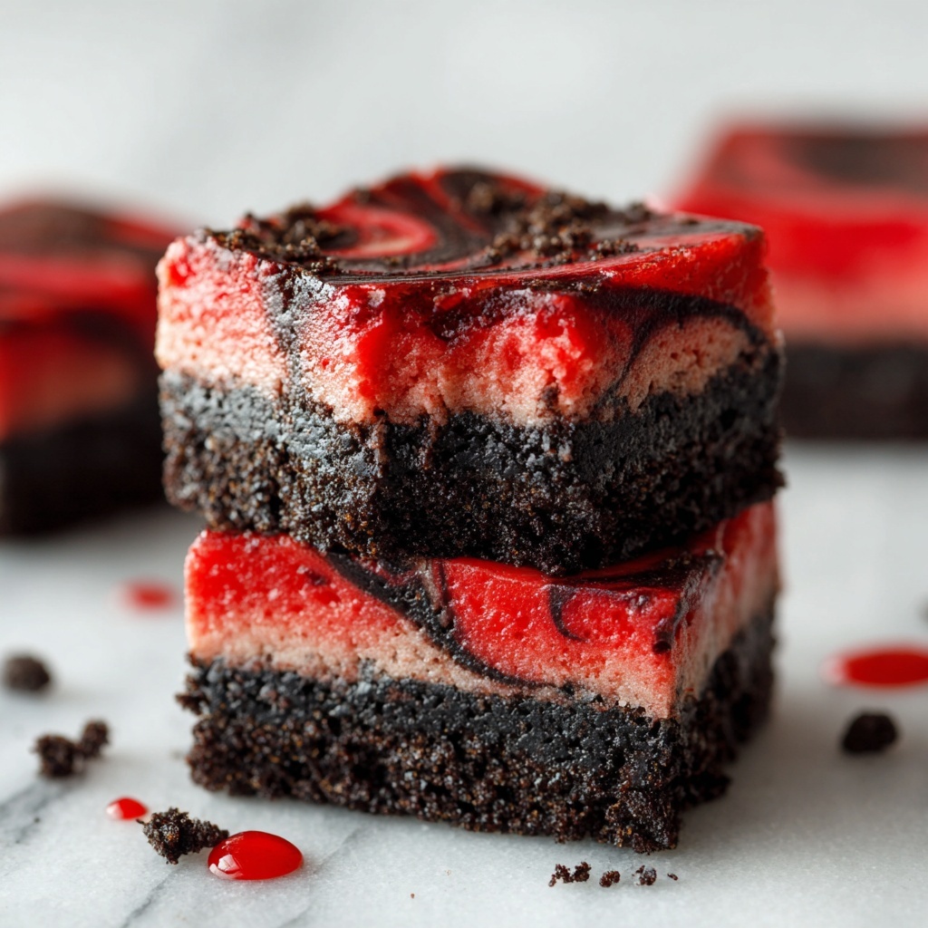 Vampire Fudge: A Spooky Sweet Treat Recipe - Recipe Image
