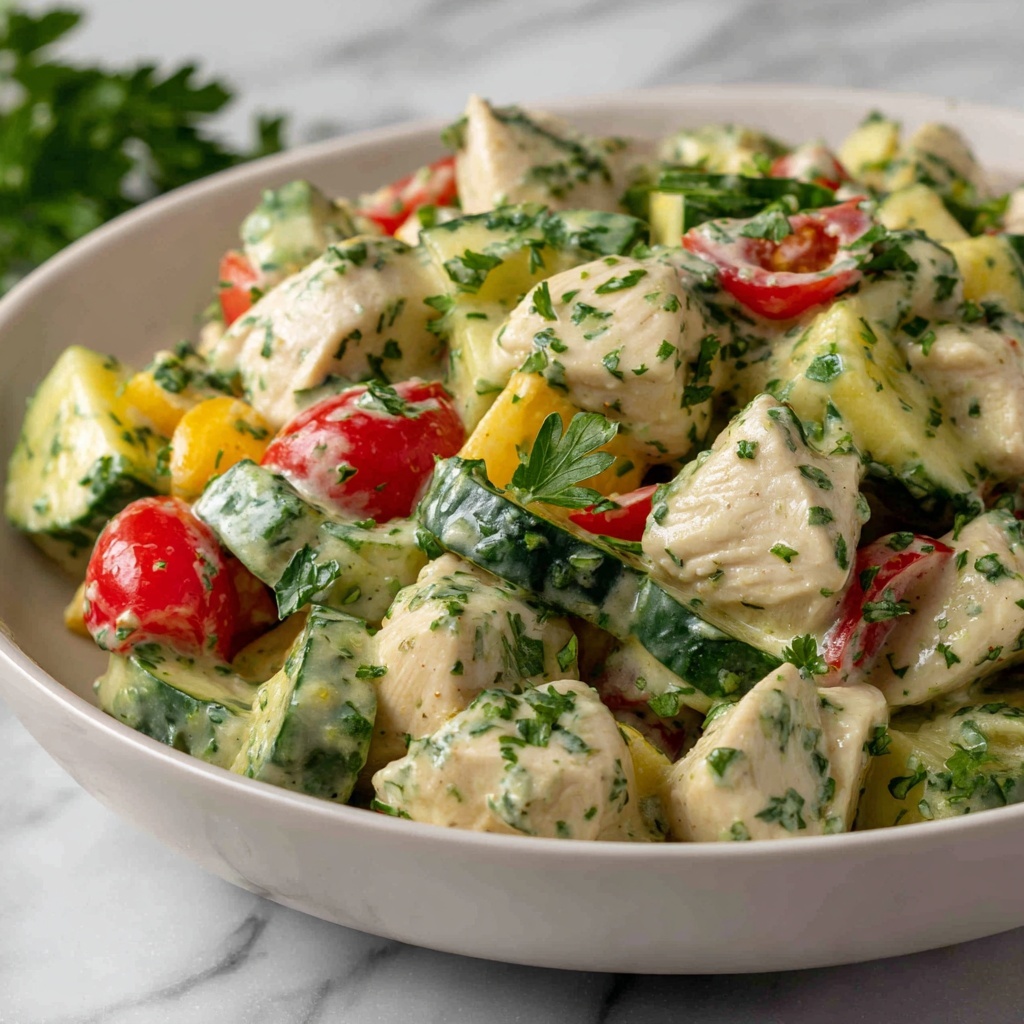 Classic Chicken Salad with Fresh Dill and Crunchy Nuts Recipe - Recipe Image
